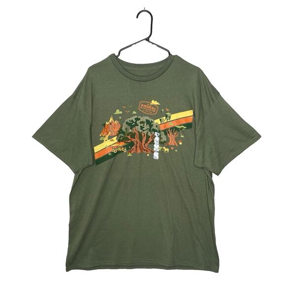Disney Other - Disney Adult Shirt Animal Kingdom 22 April 1998 XL Tree Of Life Graphic New